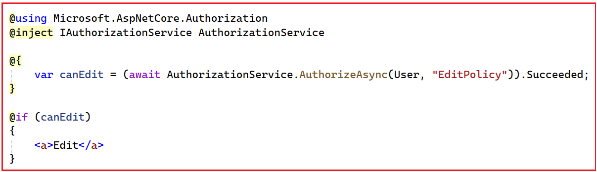 How to implement Policy-Based Authorization in ASP.NET Core Identity