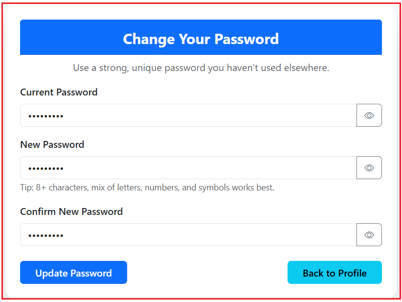 How to Implement Change Password in ASP.NET Core Identity