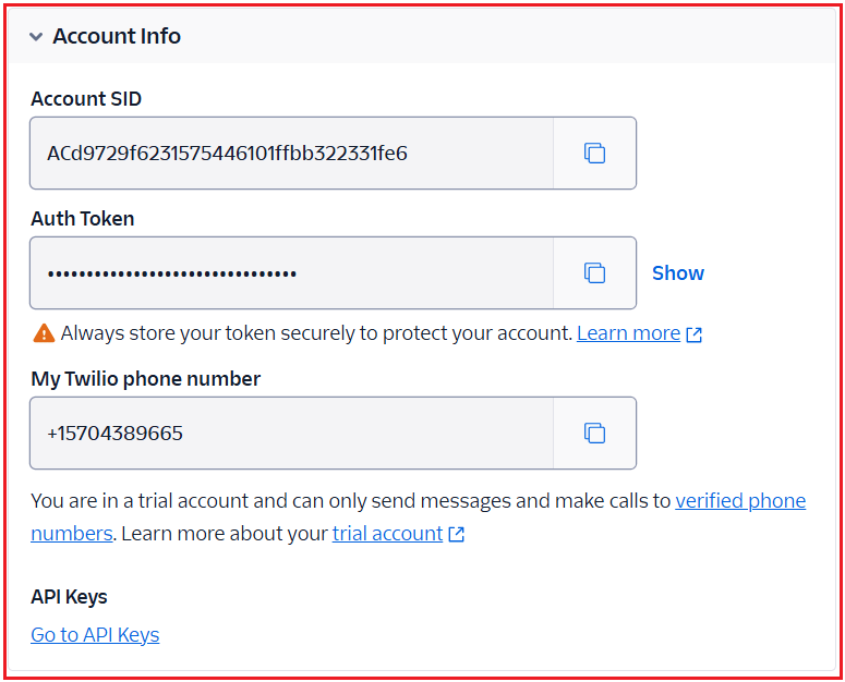 How to Configure SMS Service in ASP.NET Core Web API