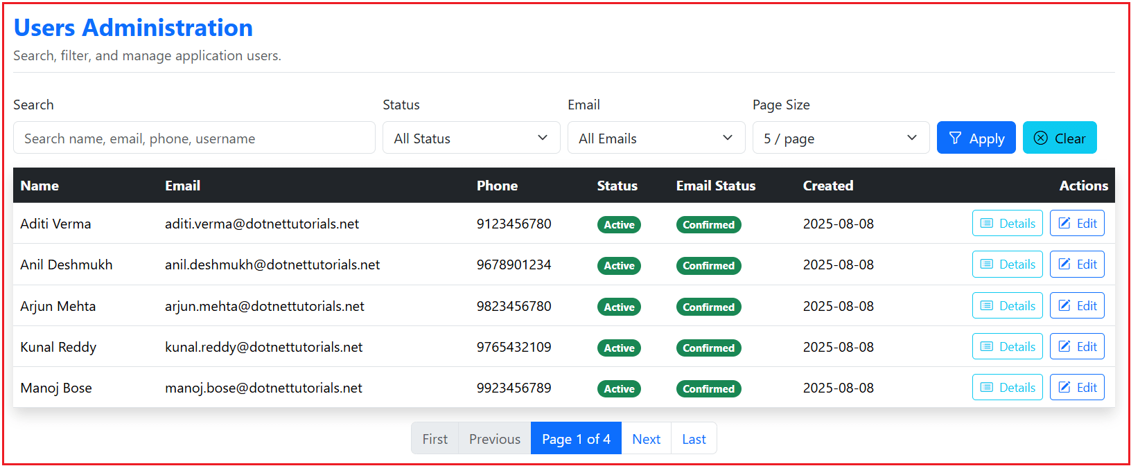 Role-Based Authorization (RBAC) in ASP.NET Core Identity 