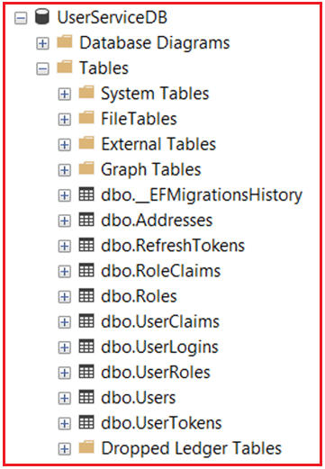 Implementing User Microservice API Layer