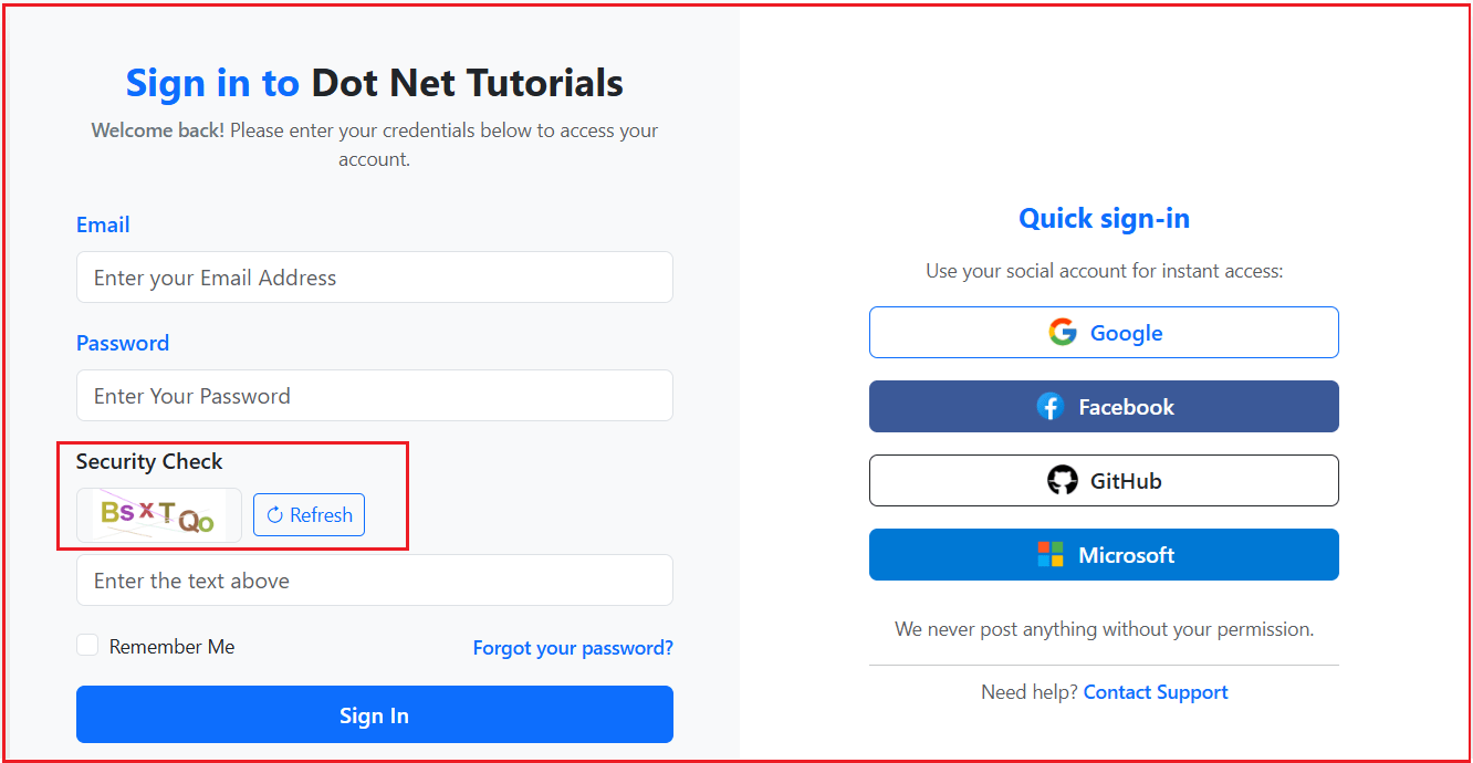 How to Implement CAPTCHA in ASP.NET Core