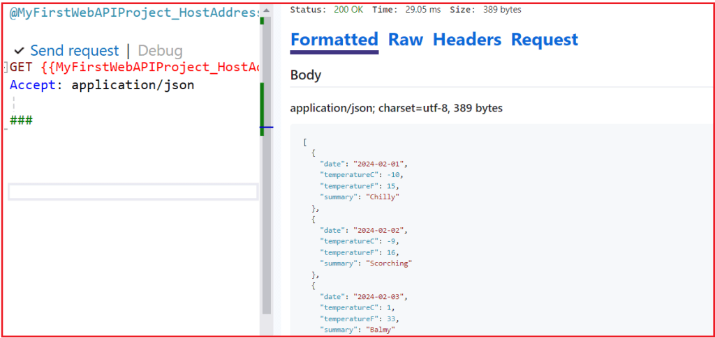 Visual Studio Http Files Default ASP.NET Core Web API Files and Folders - Dot Net Tutorials