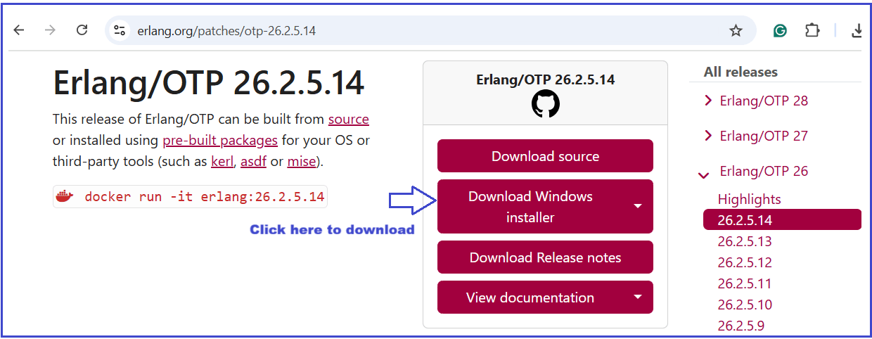 Download Erlang OTP