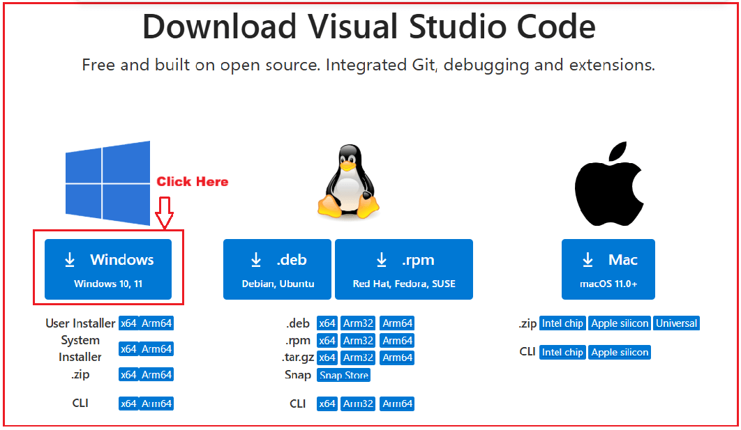 Download Visual Studio Code