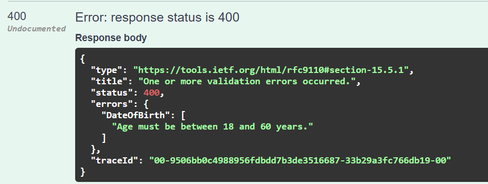Custom Data Annotation Attribute in ASP.NET Core Web API