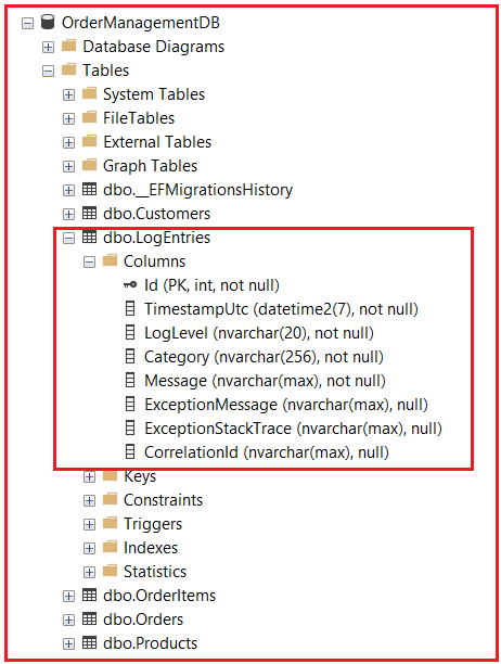 Custom Logging Provider in ASP.NET Core Web API