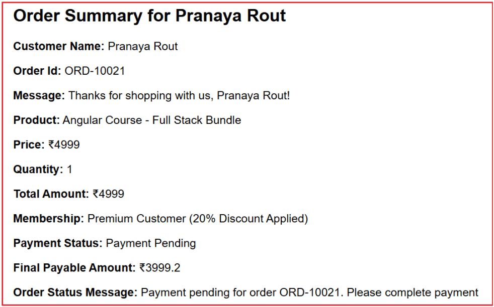 Angular Interpolation Data Binding with Examples