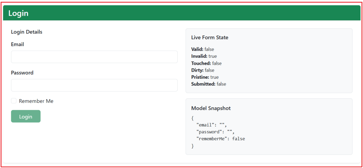 Angular Template Driven Forms - Dot Net Tutorials