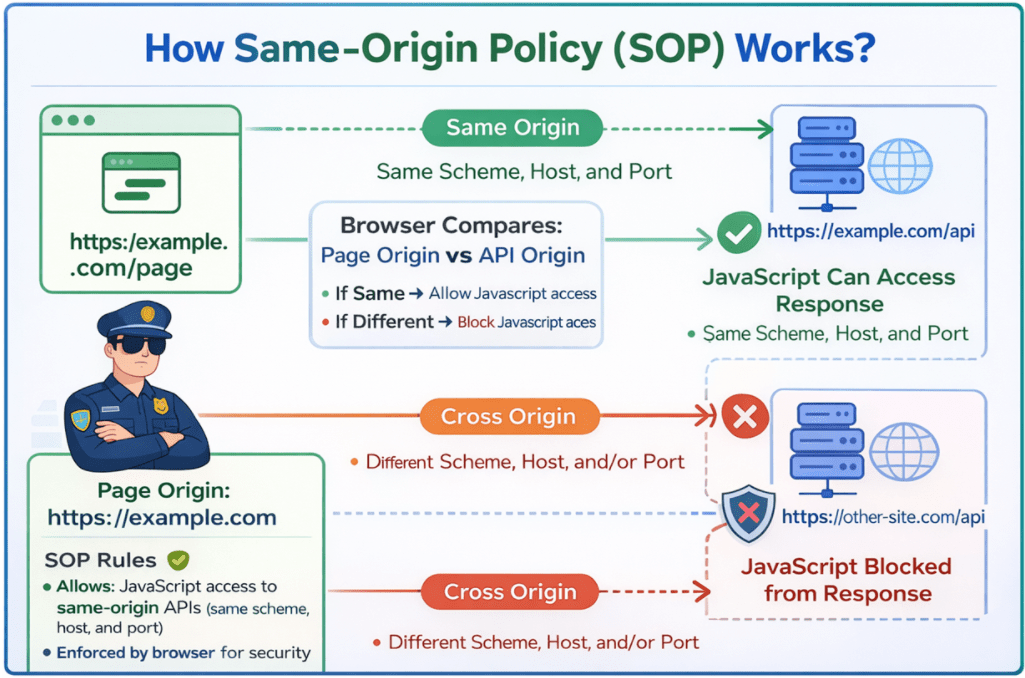 How Does Same-Origin Policy (SOP) Work? How Does Same-Origin Policy (SOP) Work?