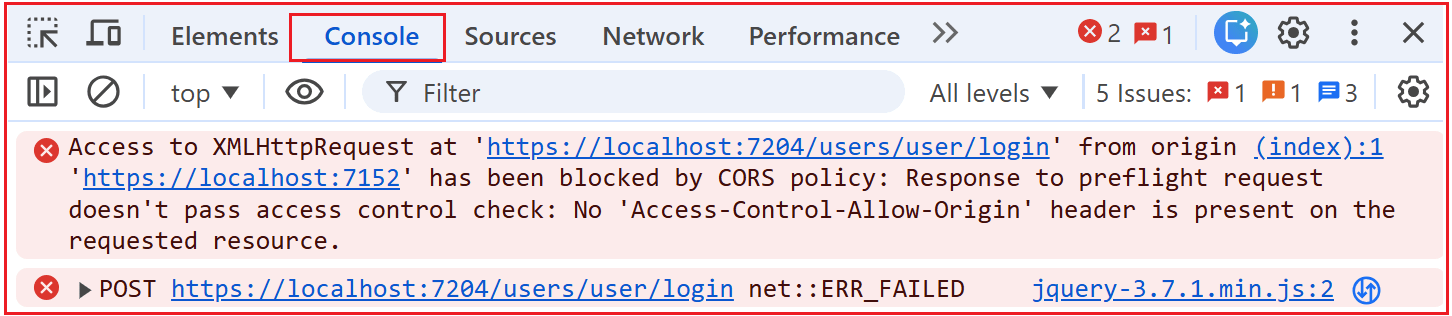 Implementing CORS in ASP.NET Core Web API Microservices