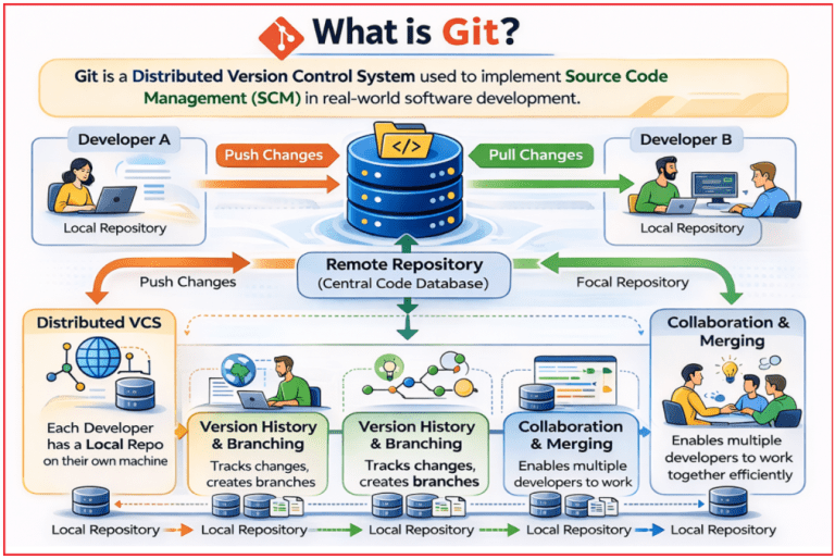 Introduction to Source Code Management - Git - Dot Net Tutorials