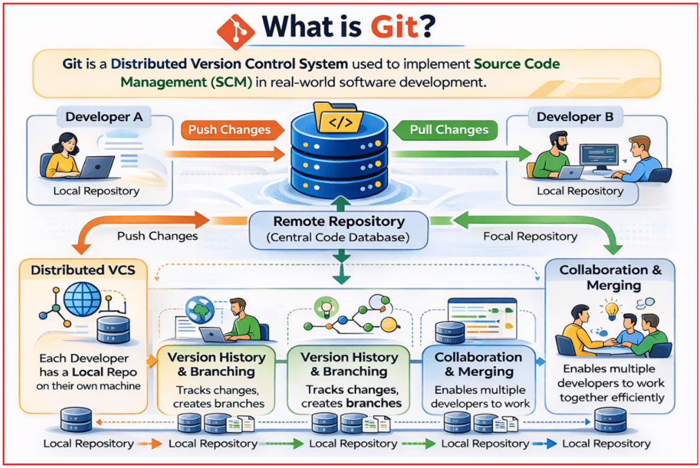 Introduction to Source Code Management - Git - Dot Net Tutorials