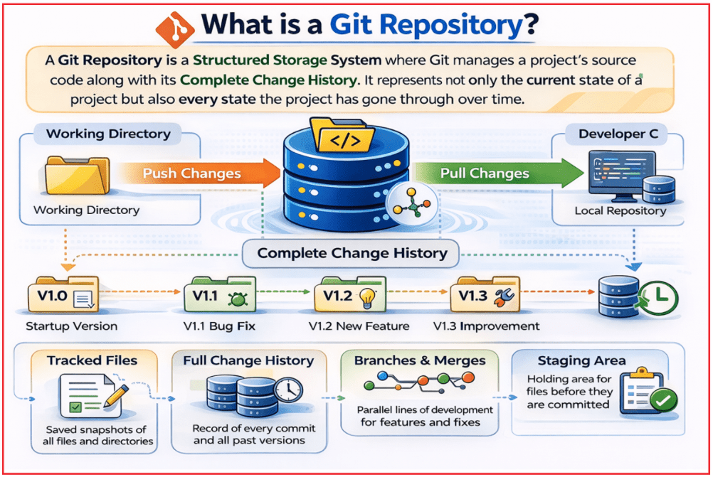 Introduction to Source Code Management - Git - Dot Net Tutorials