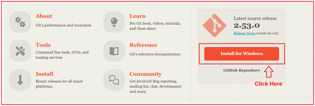 Download Git for Windows Download Git for Windows