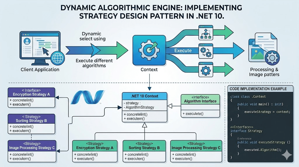 Architecting a Dynamic Algorithmic Engine: Implementing the Strategy Design Pattern in .NET 10