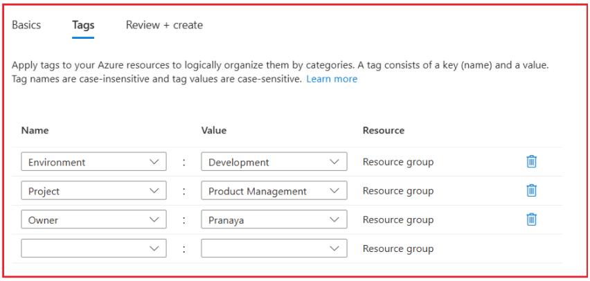 Resource Group in Microsoft Azure - Dot Net Tutorials