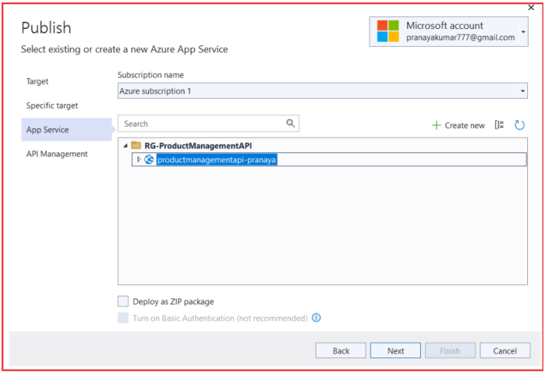 Deploying ASP.NET Core Web API on Azure App Service - Dot Net Tutorials