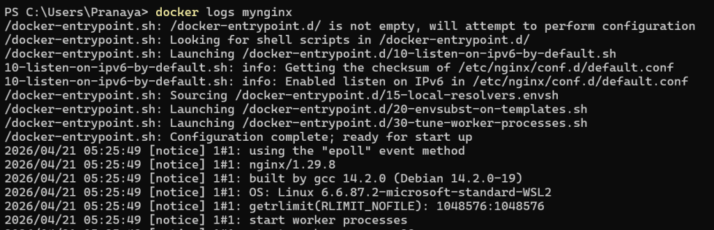 Working with Basic Docker Commands and Container Lifecycle - Dot Net ...