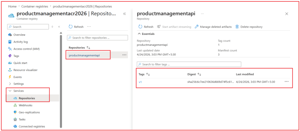 Managing Docker Images with Azure Container Registry - Dot Net Tutorials