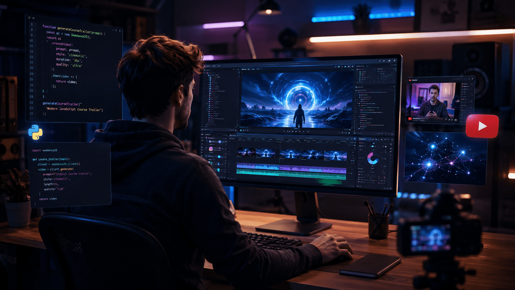 How Coding YouTubers and Course Creators Are Using Seedance 2.5 to Produce Course Trailers